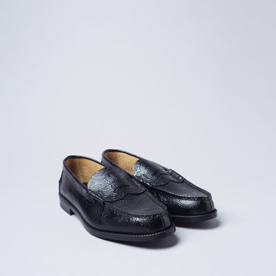 <KENFORD> Loafer / Black Paisley