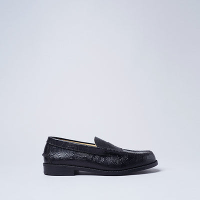 <KENFORD> Loafer / Black Paisley