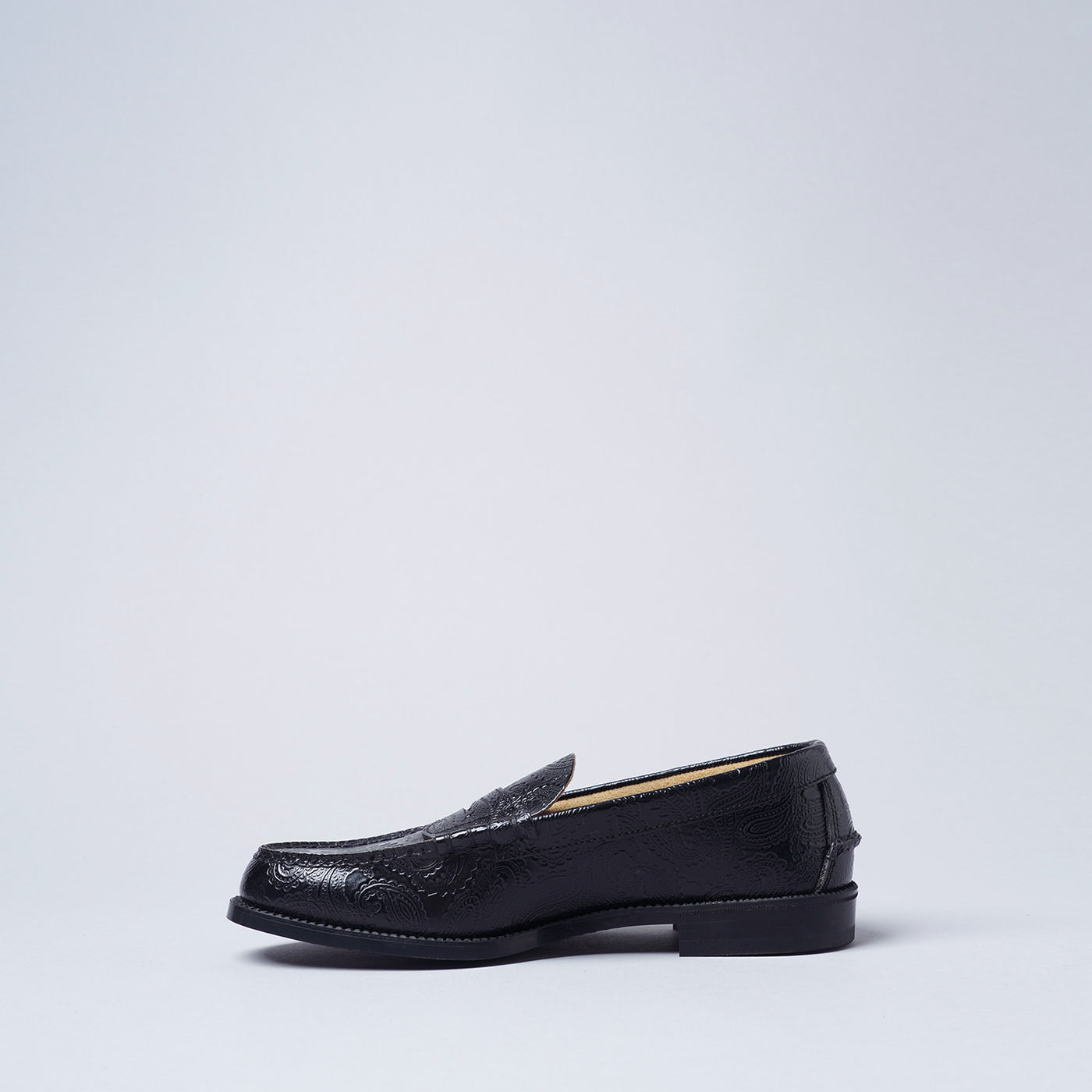 <KENFORD> Loafer / Black Paisley