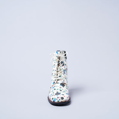 ＜KUTSUNE＞LAST FLOWER BOOTS / Liberty Dot(多色系)