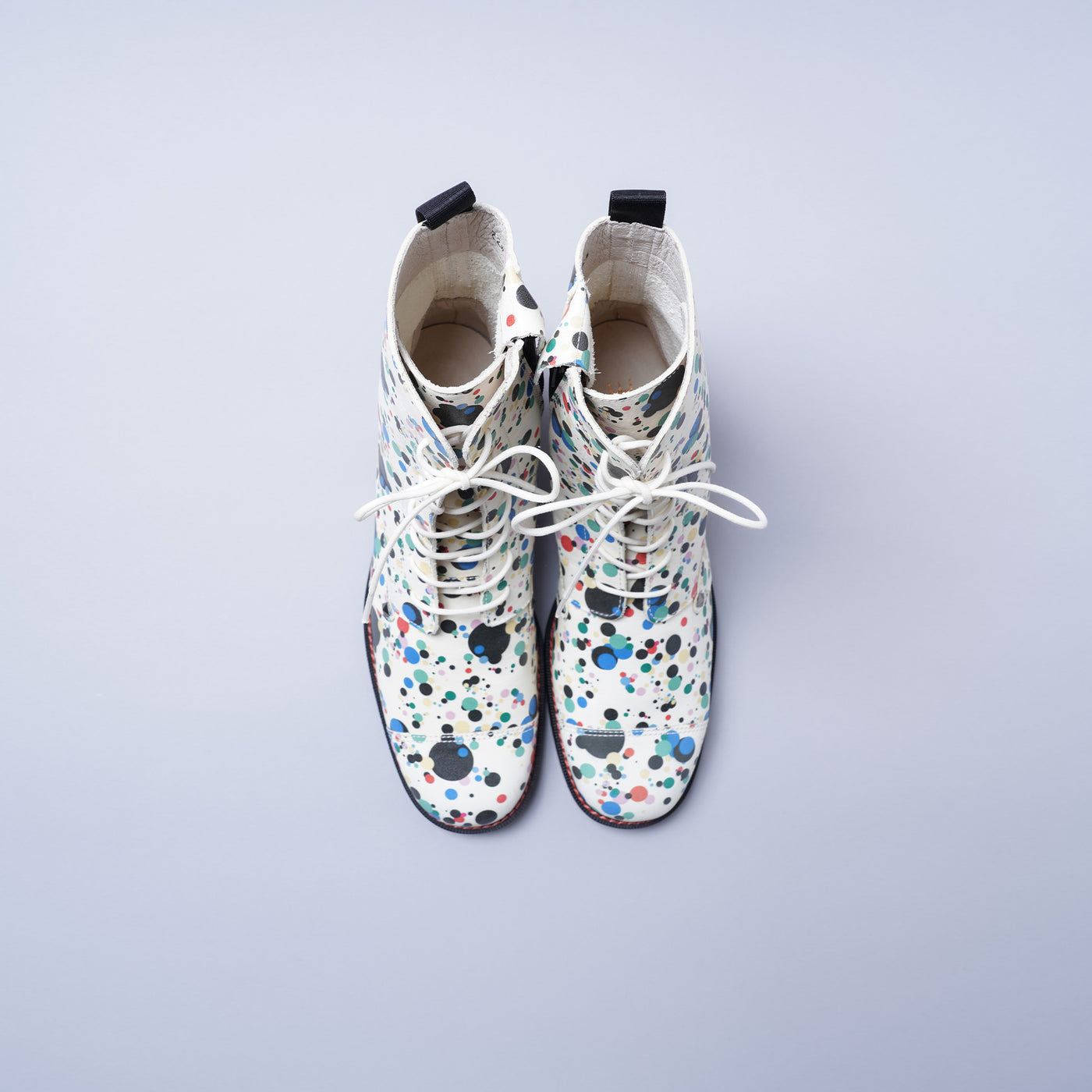 ＜KUTSUNE＞LAST FLOWER BOOTS / Liberty Dot(多色系)