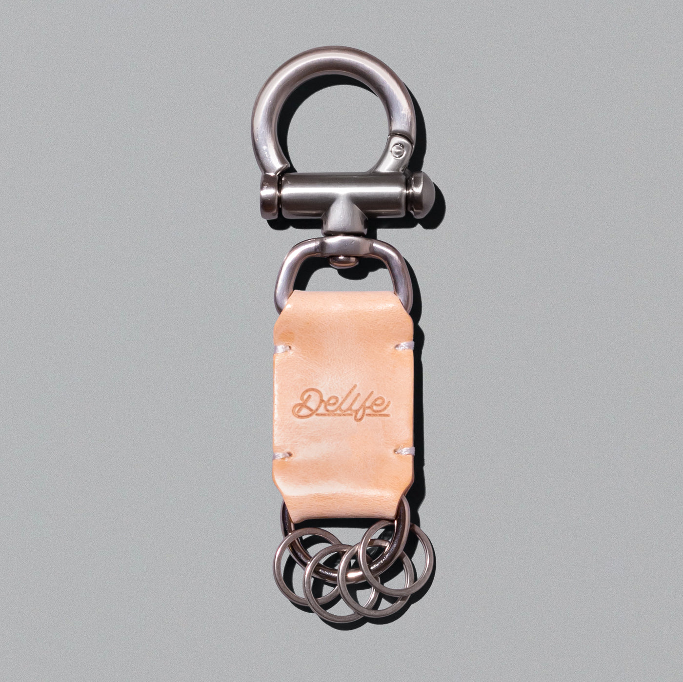 ＜delife＞Keyring01/Natural