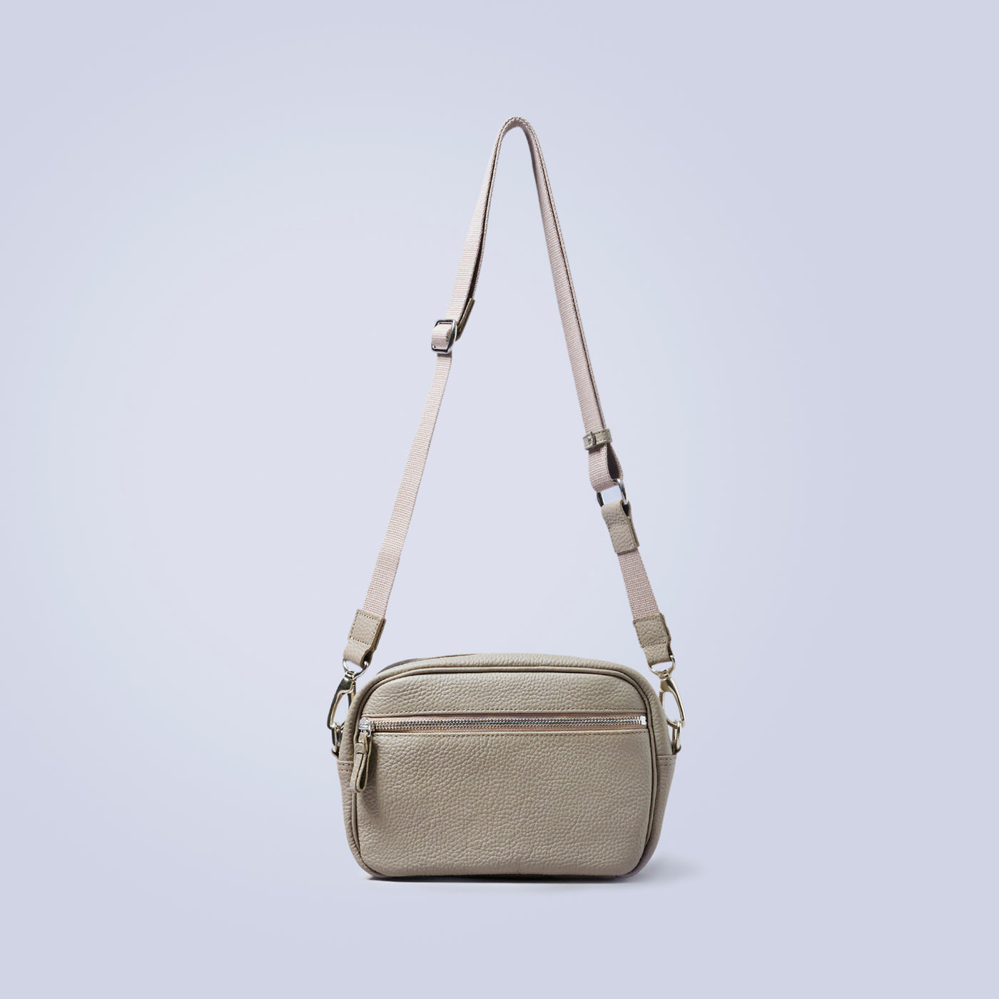 ＜レザリ＞エンボスミニショルダーバッグ/ゴールド