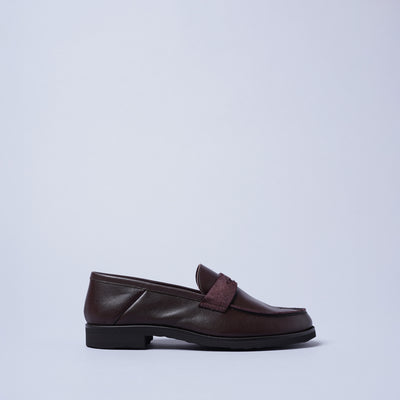 <Liberato>  4 Way Tatami Loafer Ladies’ / Dark Brown