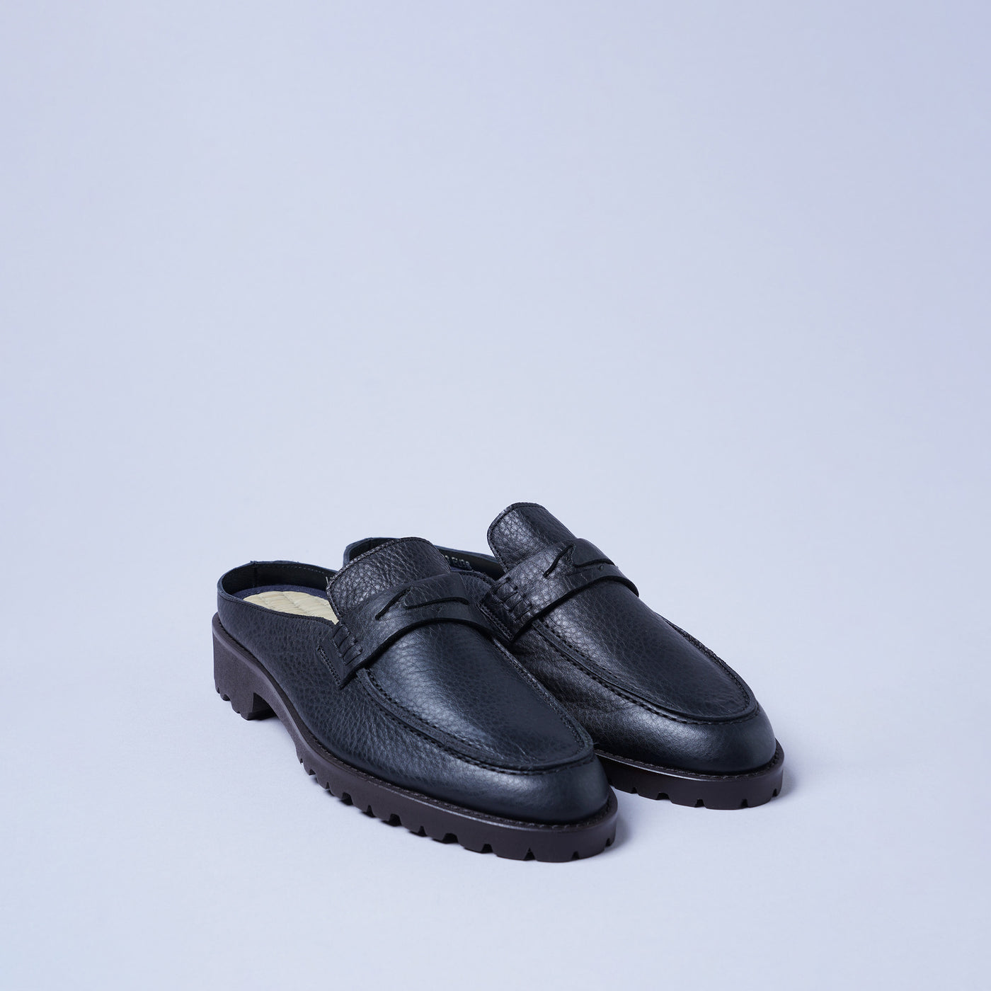 <Liberato>  Tatami Loafer Slipper / Black