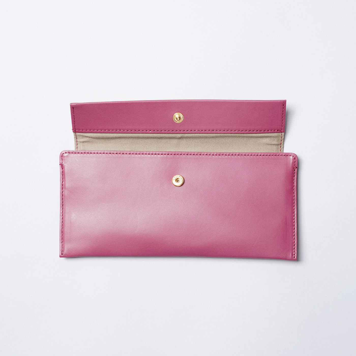 <Neutral Gray>  NP135 Husky Slim Wallet / Bordeaux