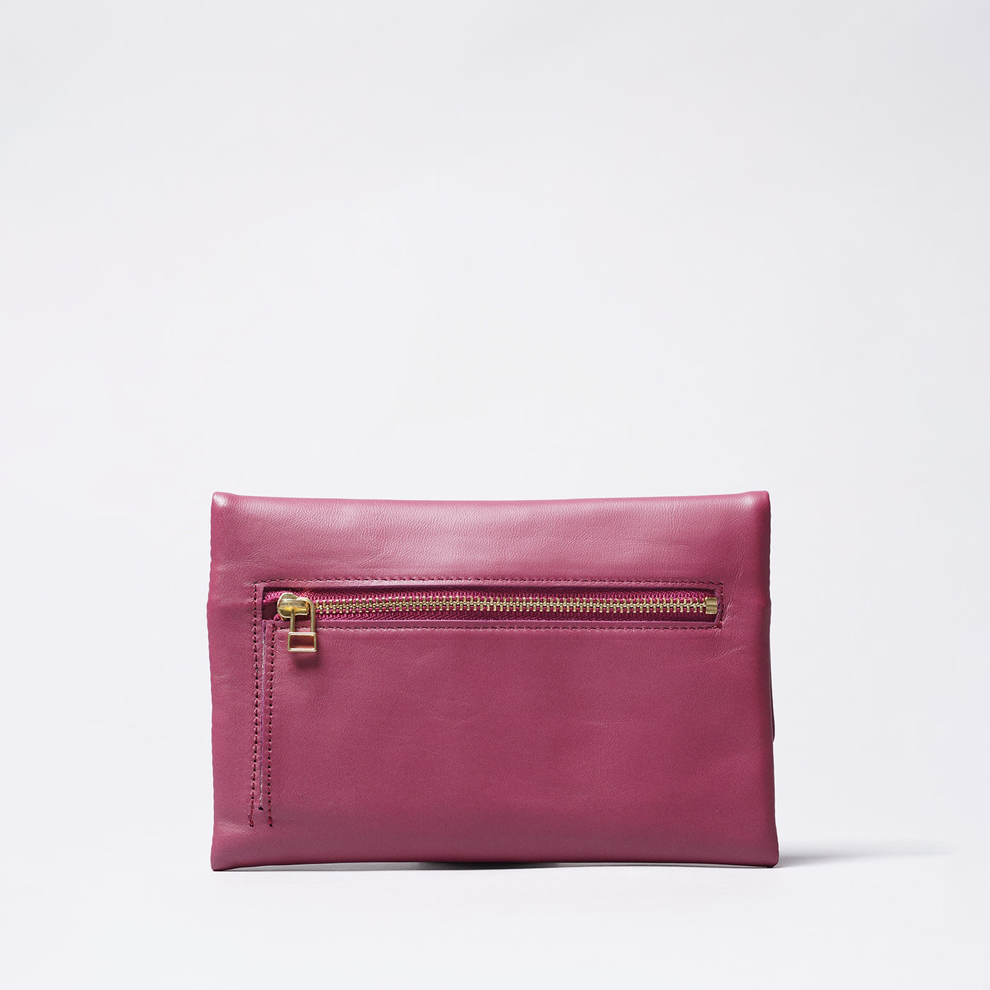 <Neutral Gray>  NP135 Husky Pouch Wallet / Bordeaux