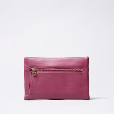 <Neutral Gray>  NP135 Husky Pouch Wallet / Bordeaux