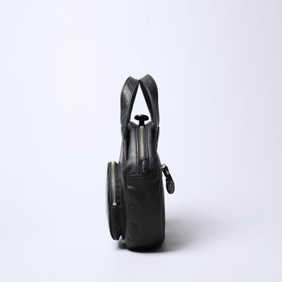 <REAL MIND BL> Apollon 2 Round Shoulder Bag S / Black