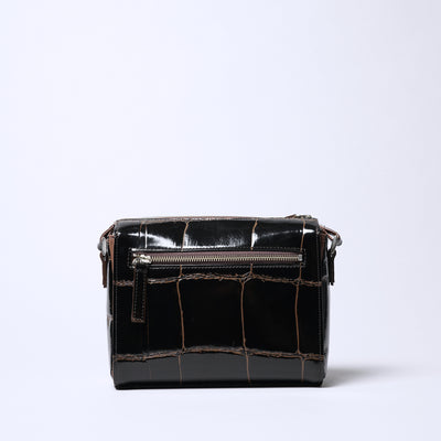 ＜リアルマインド ブラックレーベル＞プリマボルサ　ショルダーバッグ/チョコ