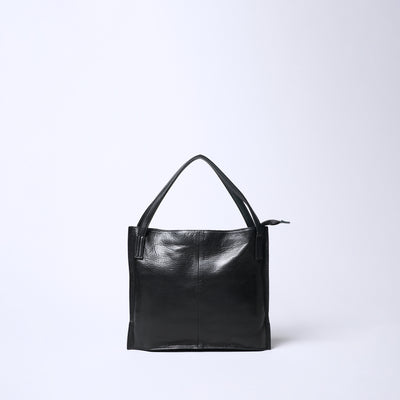 <REAL MIND BL> Fika Thin Gusset Tote Bag / Grey