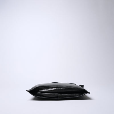 <REAL MIND BL> Fika Thin Gusset Tote Bag / Grey