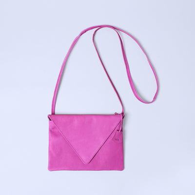 <REN> Hallie Triangle Flap / Peony Purple