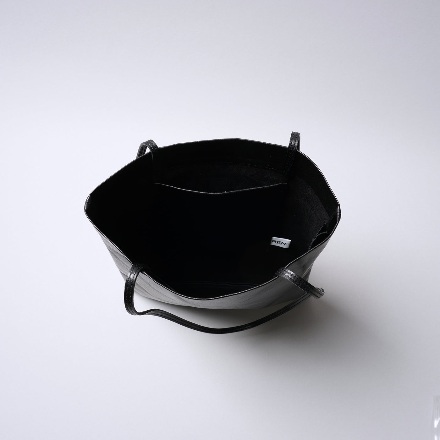 <REN> Flag Tote / Black