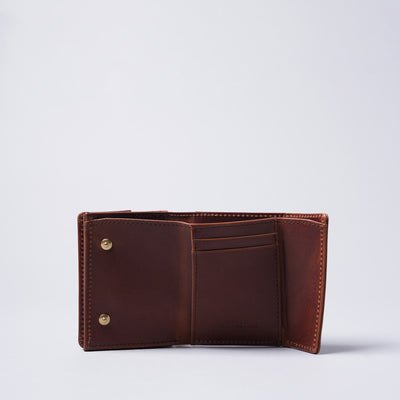 <SLOW> herbie -hold mini wallet-/Camel