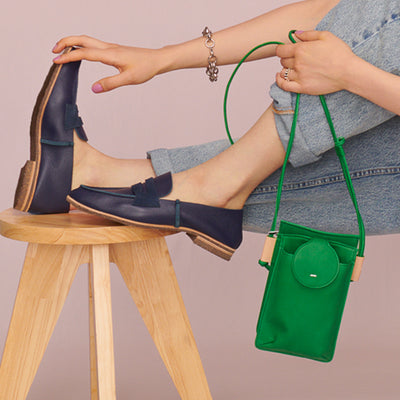 <Estine> Logical Series Mini Shoulder Bag / Green