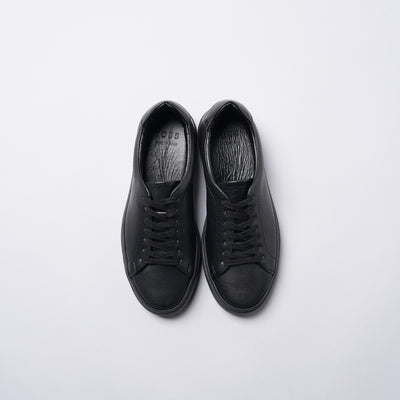 <TOSS> Chester Lace Up Leather Sneaker Tochigi Leather / Black