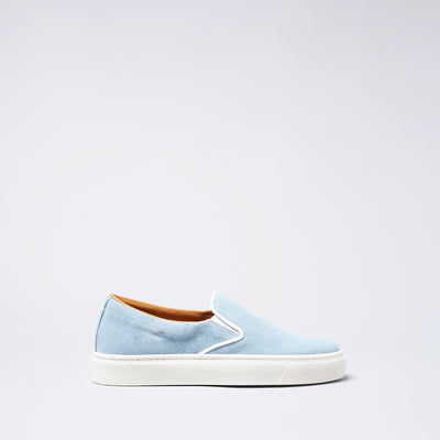 <TOSS> Lance Slip On Leather Sneakers / Beige