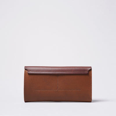 <URUKUST> Long Wallet / Dark Brown