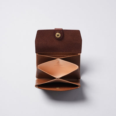 <URUKUST> Compact Wallet / Brown