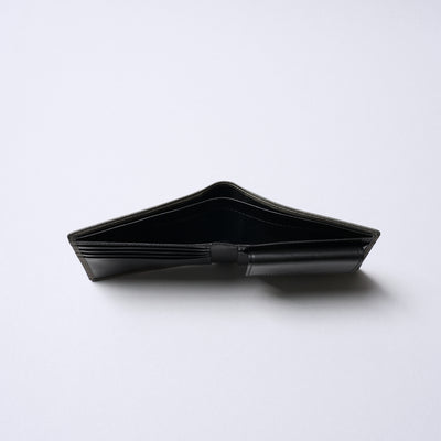 ＜エンリオ＞二つ折り財布/ブラック