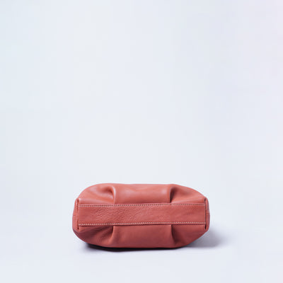 ＜kissora＞Tommy 口金迷你托特包&斜背包/橘色