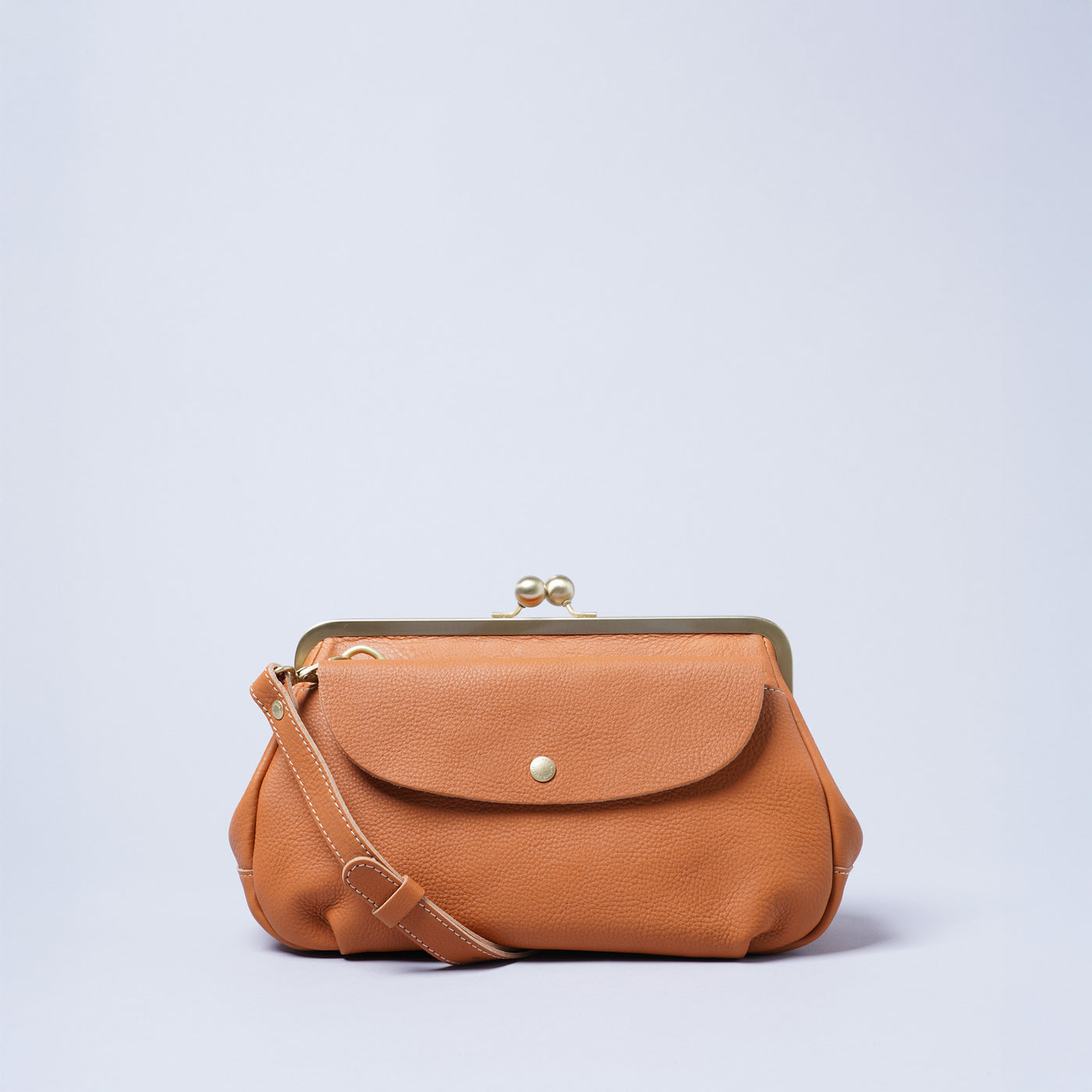 ＜kissora＞Tommy 口金托特包&斜背包/黑色