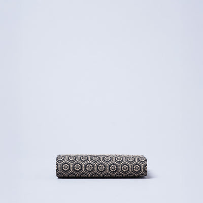 <kissora> Kotoinden Kiss Lock Half Wallet / Kikko (BEG)