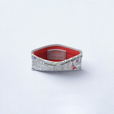 ＜kissora＞友禪文庫 單面證件套/TOKYO（白色）