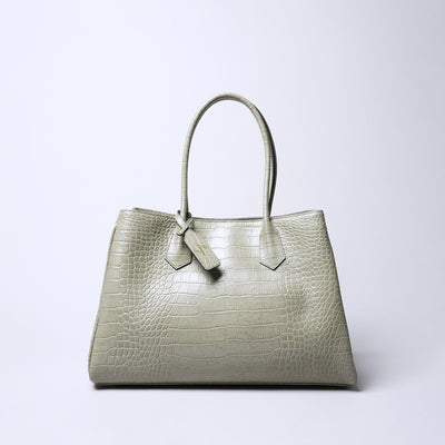 ＜レグ＞クローマ A4トートバッグ/ブラック