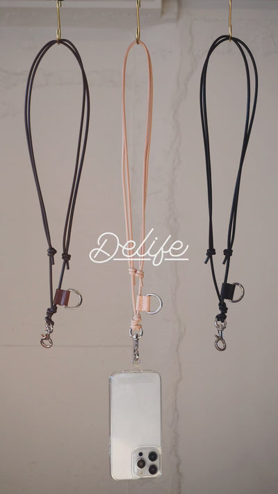 ＜DELIFE＞Mobilestrap/黑色