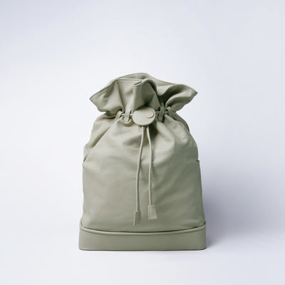 ＜soi＞ Drawstring Backpack / White Gray