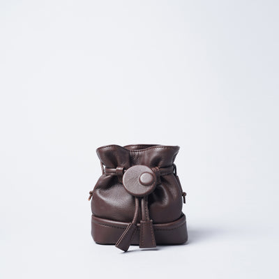 ＜soi＞ Micro Drawstring Shoulder Bag / Black