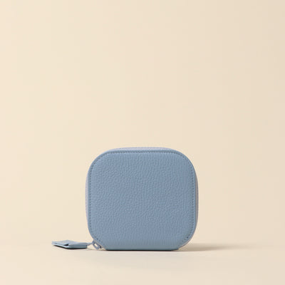 <itten-itten > Round Mini Wallet / Blue