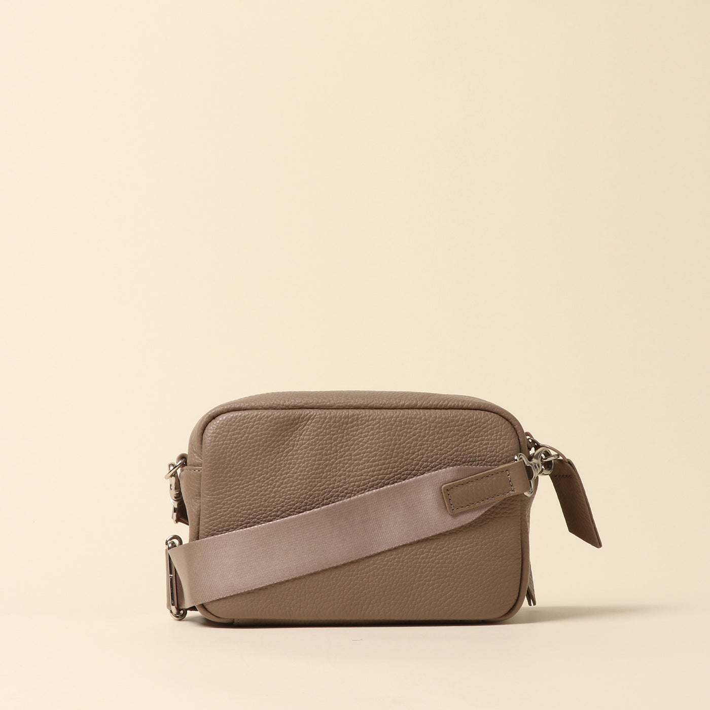 <itten-itten> Leather mini shoulder bag, pistachio