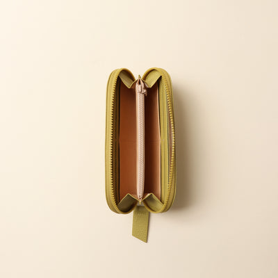 <itten-itten> Round Wallet / Pistachio