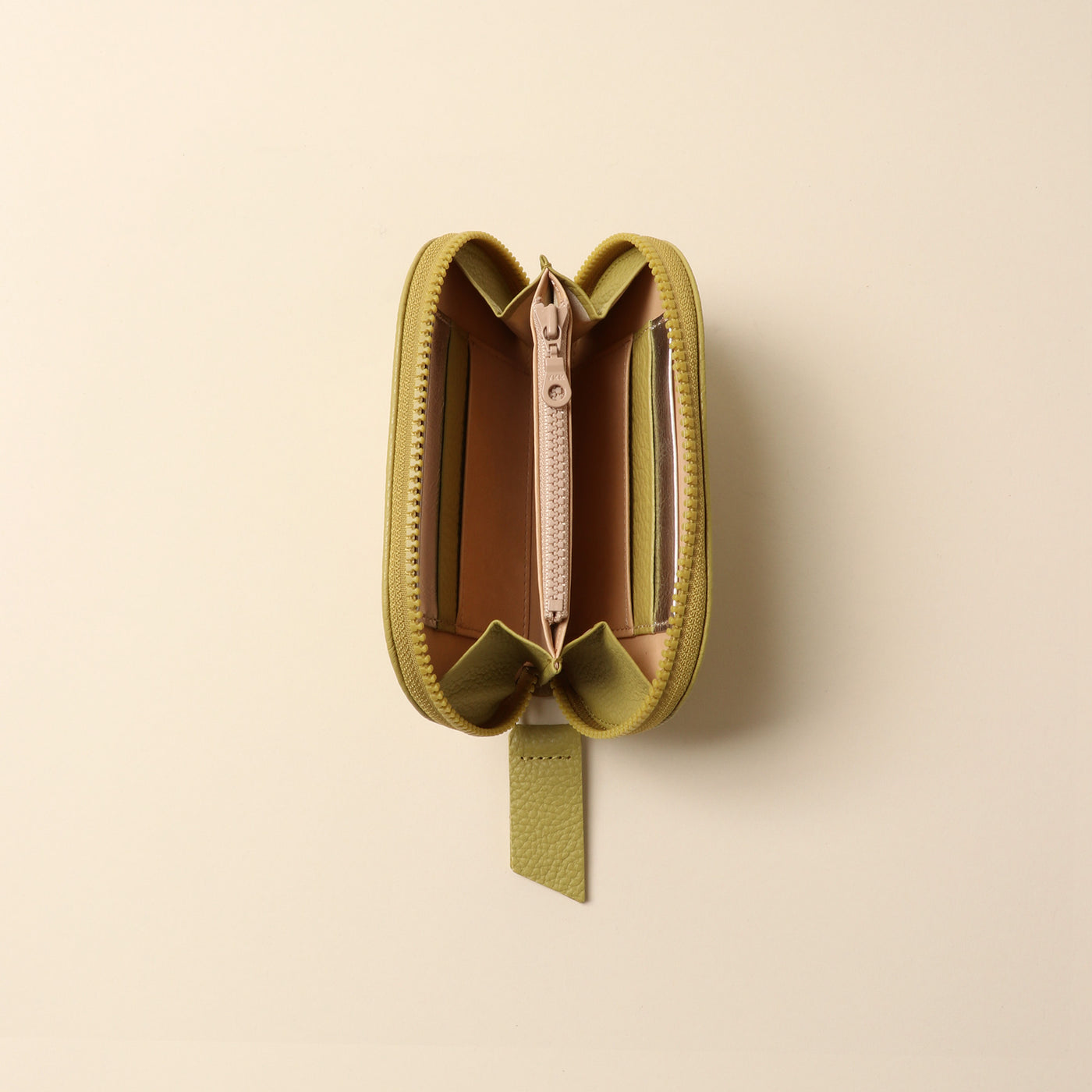 <itten-itten> Medium Wallet / Pale Green