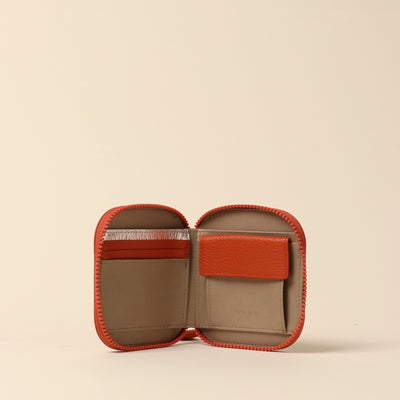 ＜itten-itten > Round Mini Wallet / Saks