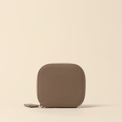 <itten-itten > Round Mini Wallet / Pistachio