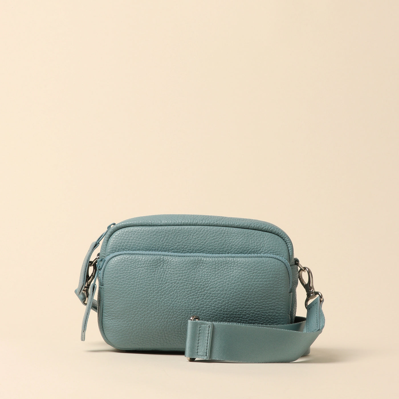 <itten-itten> Leather mini shoulder bag / terracotta