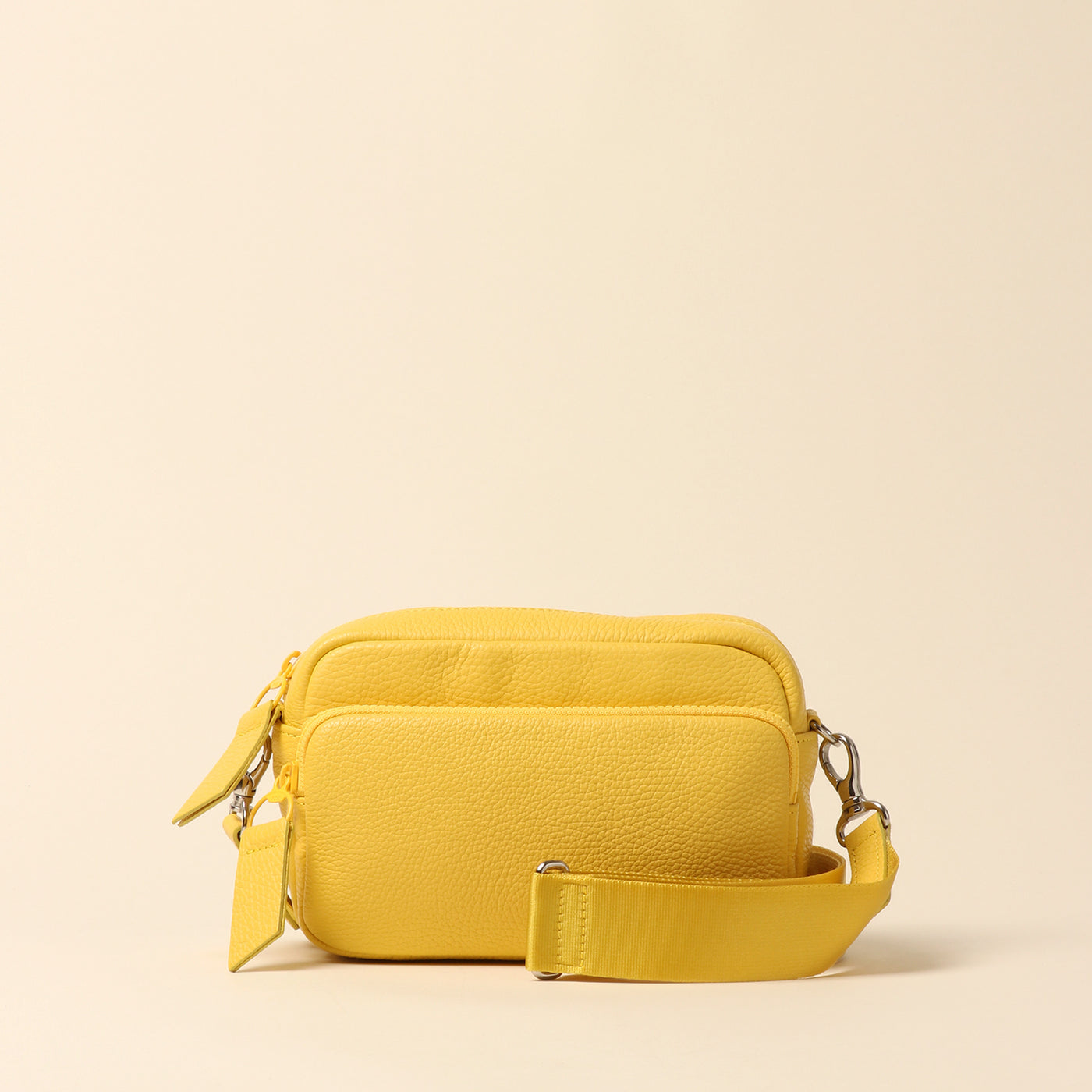 <itten-itten> Leather mini shoulder bag / pale green