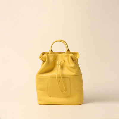 <itten-itten> Drawstring tote / Pistachio 