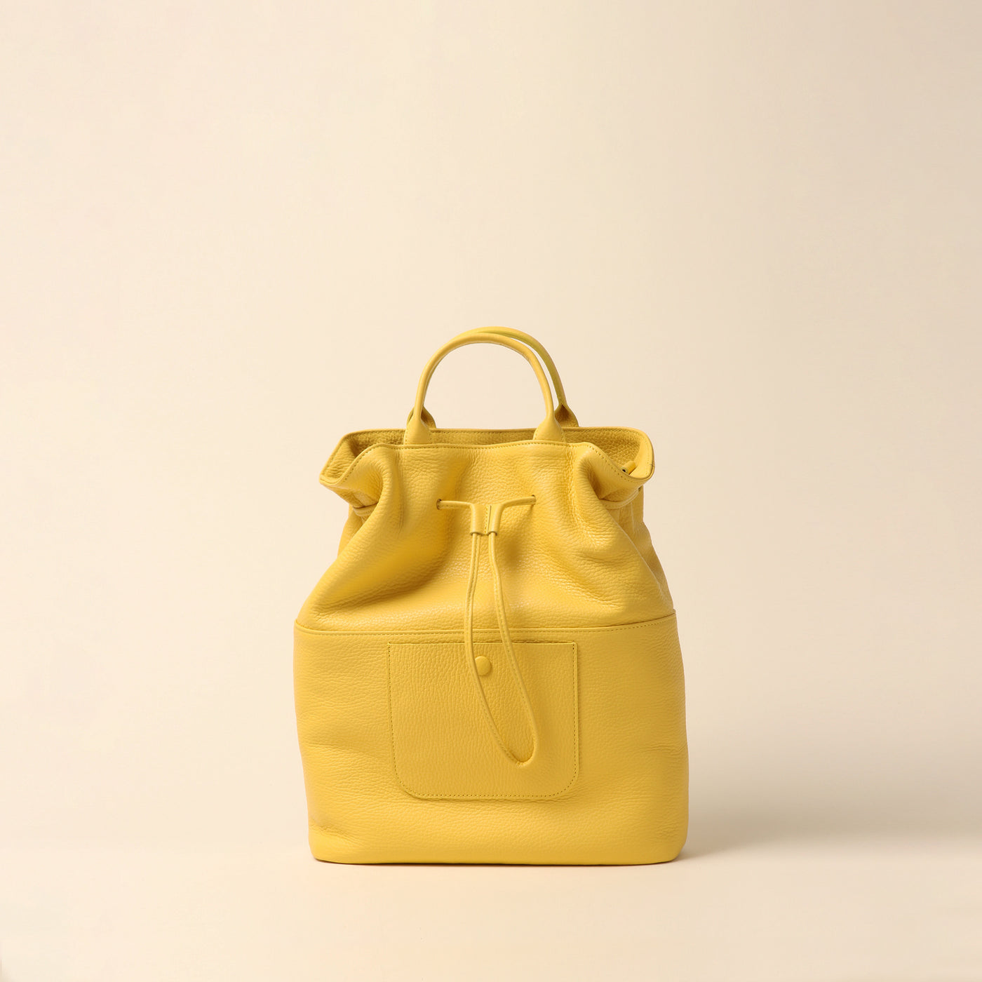 <itten-itten> Drawstring Tote / Terracotta