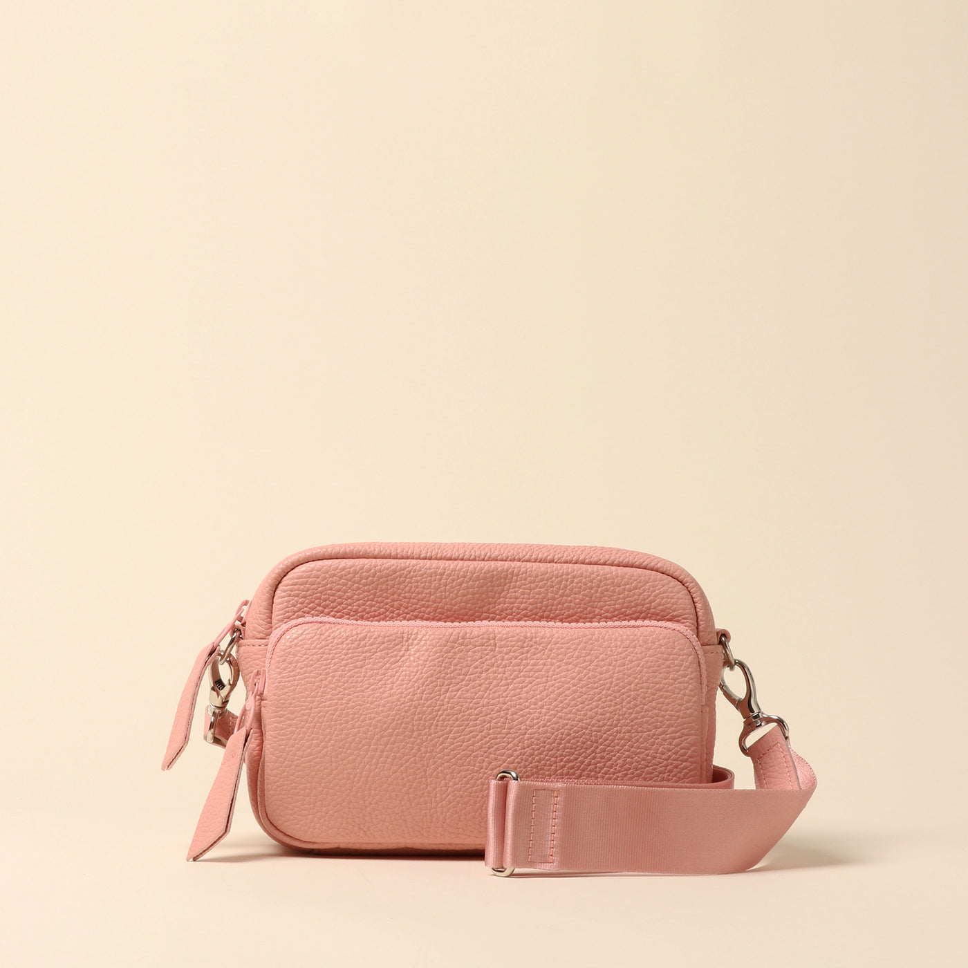 <itten-itten> Leather mini shoulder bag, pistachio