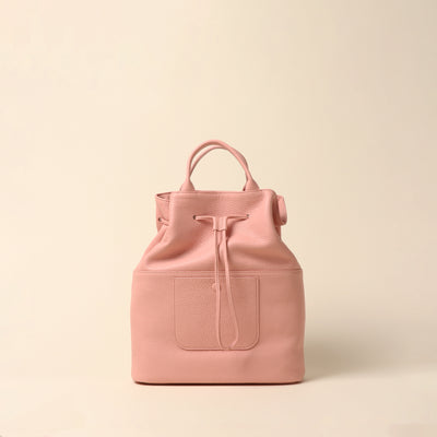 <itten-itten> Drawstring tote/warm beige