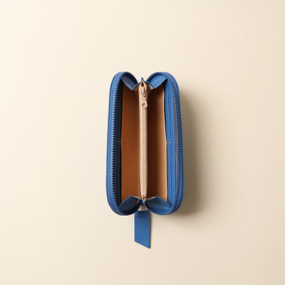 <itten-itten> Round Wallet / Blue