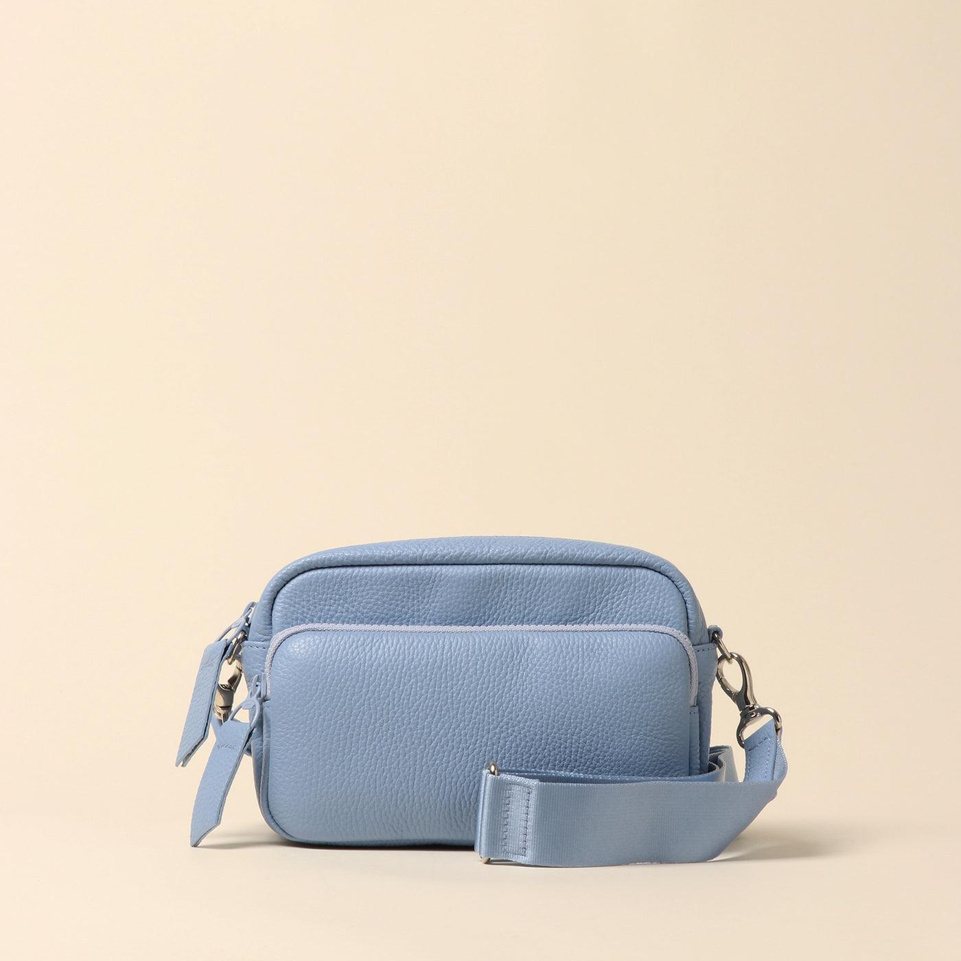 <itten-itten> Leather mini shoulder bag / pale green