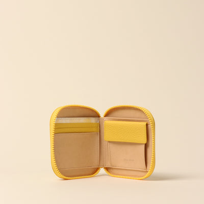 <itten-itten > Round Mini Wallet / Terracotta