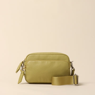 <itten-itten> Leather mini shoulder bag / terracotta