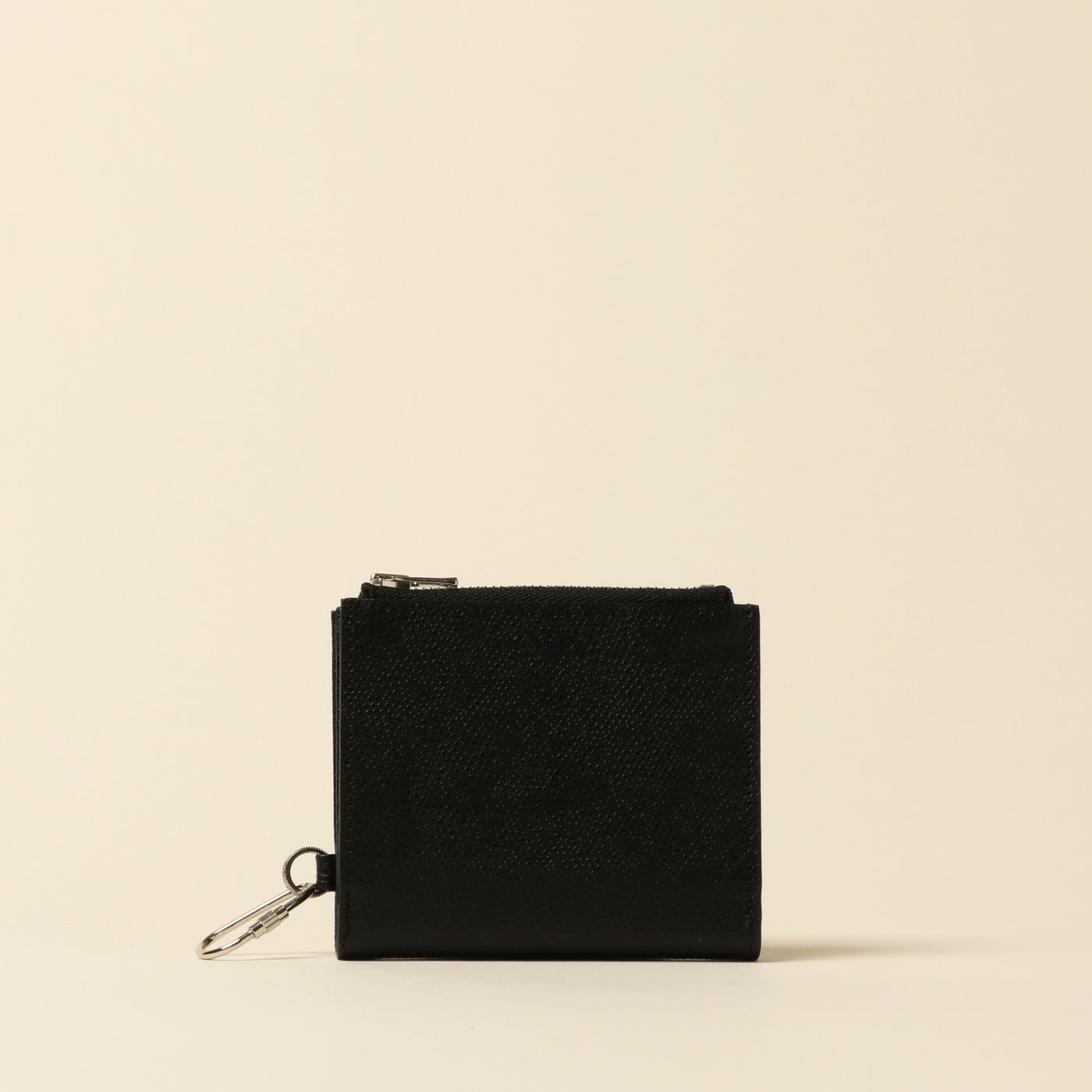 <CALDO tokyo japan> Opthional Ring Zip Mini Wallet / Mustard